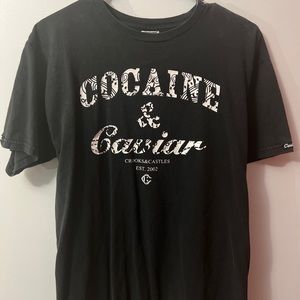 Vintage Crooks & Castles Cocaine & Caviar Shirt
